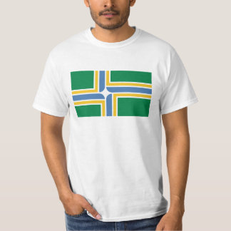 T-shirt de drapeau de Portland Orégon