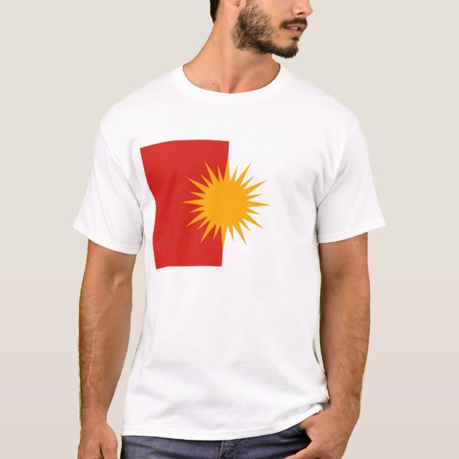 T-shirt de drapeau de Yezidi (Devant)