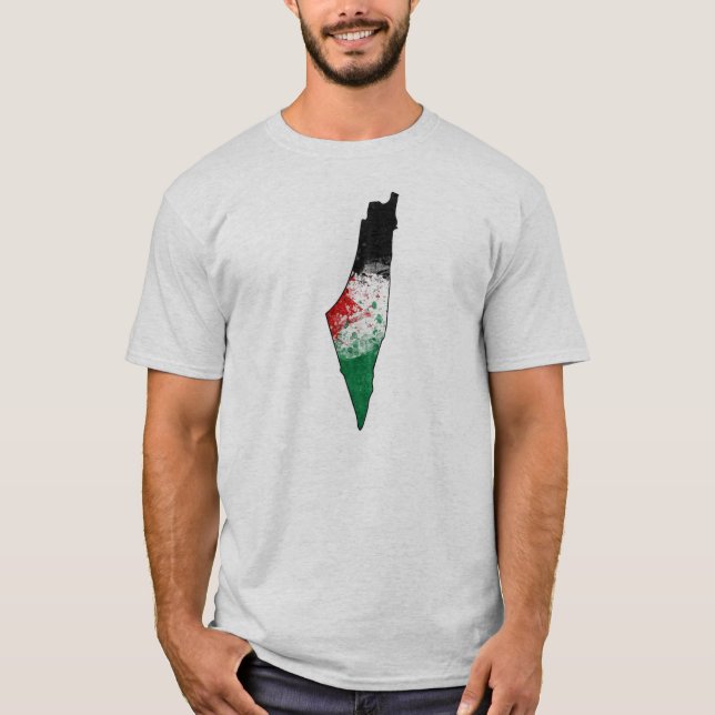 T-shirt de drapeau d'ensemble de pays de la (Devant)