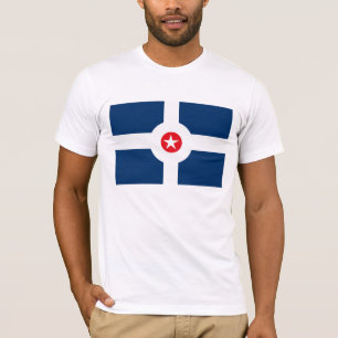 T-shirt de drapeau d'Indianapolis
