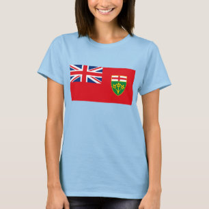 T-shirt de drapeau d'Ontario