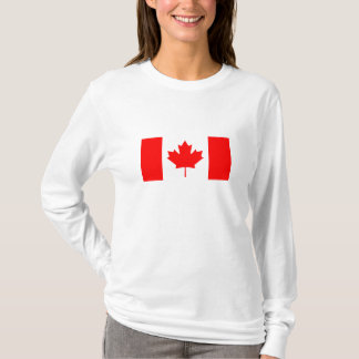 T-shirt de drapeau du Canada