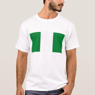 T-shirt de drapeau du Nigéria