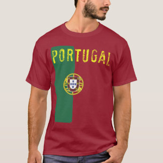 T-shirt de drapeau du Portugal