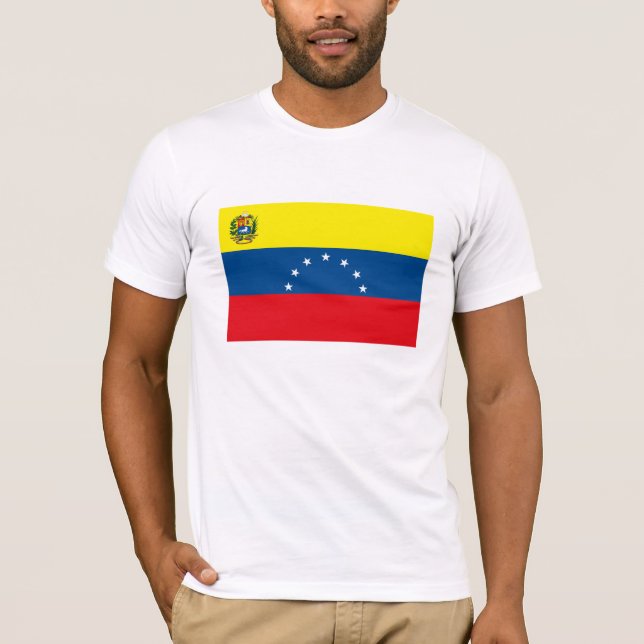T-shirt de drapeau du Venezuela (Devant)
