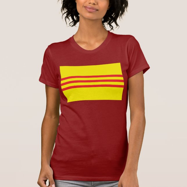 T-shirt de drapeau du Vietnam du Sud (Devant)