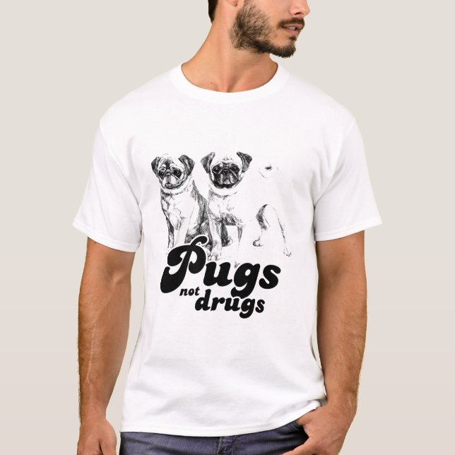 T-shirt de DROGUES de CARLINS PAS (Devant)