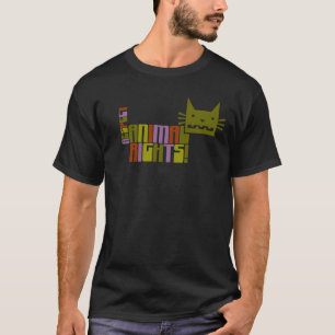 T-shirt de droits des animaux