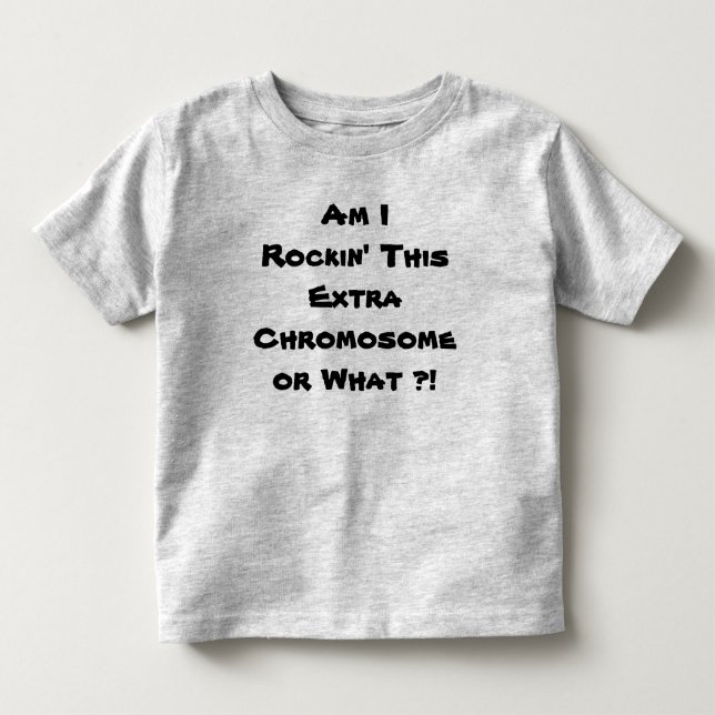 T-shirt de DSAW (Rockin ce chromosome (Devant)