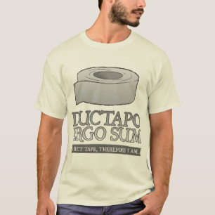 T-shirt De Ductapo somme donc. I ruban adhésif, donc moi