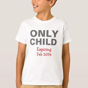 T-shirt de expiration d'enfant unique
