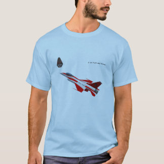 T-shirt de F-16 de chevaliers noirs