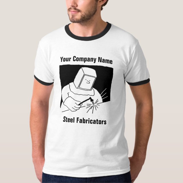 T-shirt de fabrication d'acier (Devant)