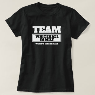 T-shirt de famille ou de groupe blanc