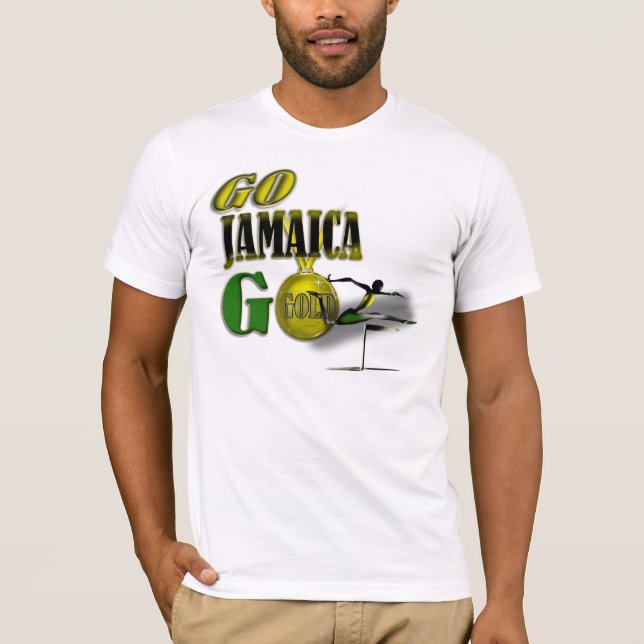 T-shirt de fan de la Jamaïque d'équipe de 2012 (Devant)