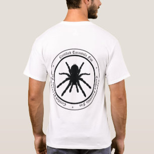 T-shirt "de fan de tarentule" (logo arrière)