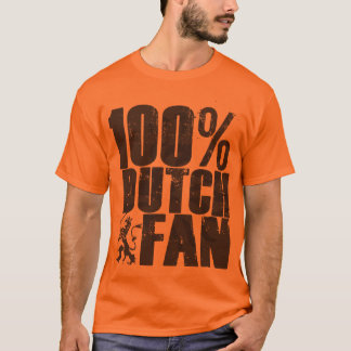 T-shirt de fan d'Oranje de Néerlandais de 100%