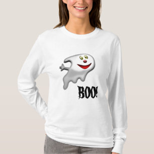 T-shirt de fantôme pour Halloween, enfants, adoles