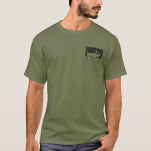 T-shirt de faune de chasse de grand jeu de Bugling
