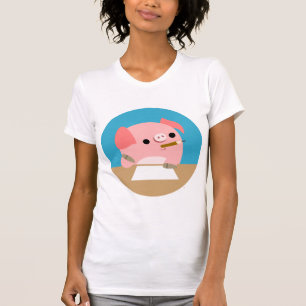 T-shirt de femmes bloc de bande dessinée du "de