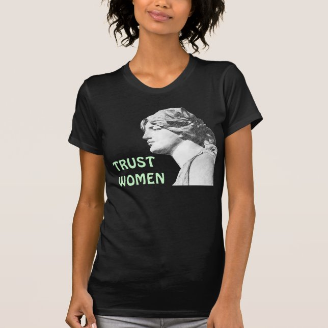 T-shirt de FEMMES de CONFIANCE (Devant)