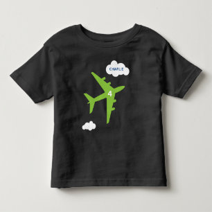 T-shirt de fête d'anniversaire de l'avion de