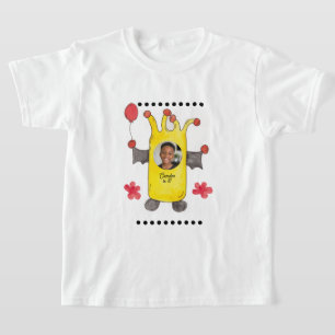 T-shirt de fête d'anniversaire pour enfants avec c