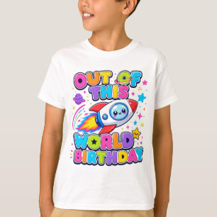 T-shirt de fête d'anniversaire pour enfants avec u