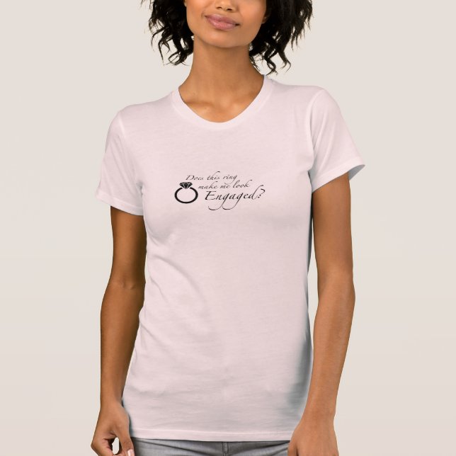 T-shirt de fiançailles (Devant)