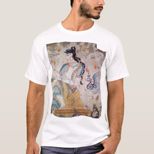 T-shirt de fille de Minoan (Devant)