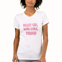 T-shirt de fille de vallée