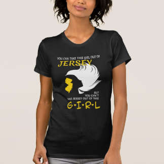 T-shirt de fille du Jersey