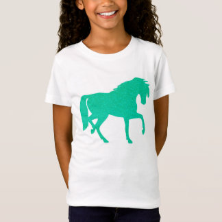 T-shirt de filles de cheval de parties