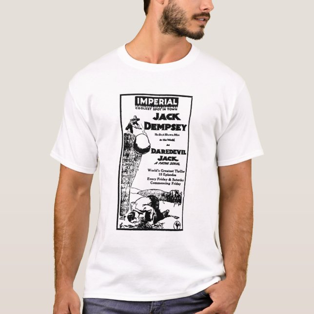 T-shirt de film de Jack Dempsey (Devant)