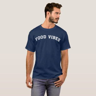 T-shirt de fin gourmet de vibraphone de nourriture