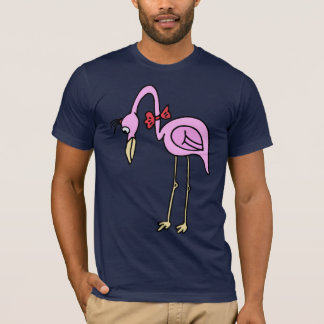 T-SHIRT DE FLAMANT ROSE