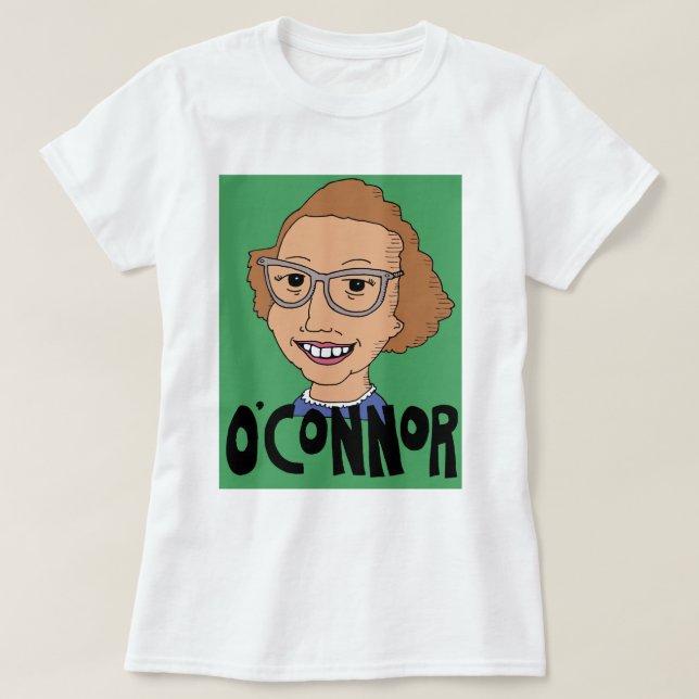 T-shirt de Flannery O'Connor (Design devant)