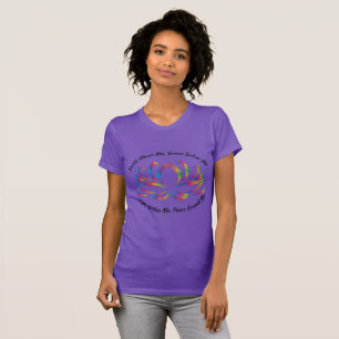 T-shirt de fleur de Lotus