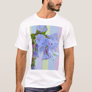 T-shirt de fleur sauvage de jacinthes des bois de
