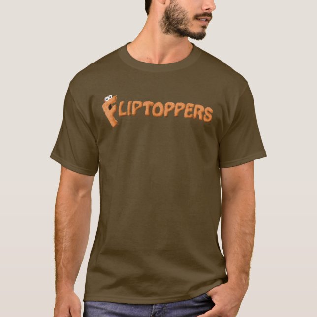 T-shirt de Fliptoppers pour les hommes ! (Devant)