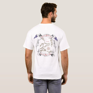 T-shirt de flotte de course d'océan