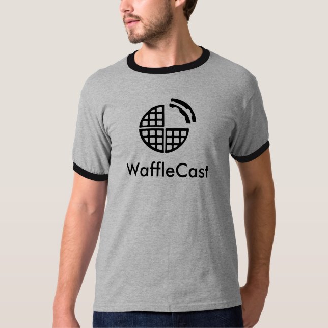 T-shirt de fonctionnaire de WaffleCast (Devant)
