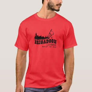 T-shirt de fonte de Brigadoon