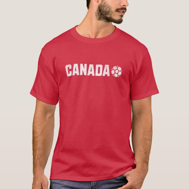 T-shirt de football du Canada (Devant)