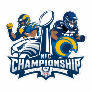 T-Shirt de football du championnat NFC – Rams cont