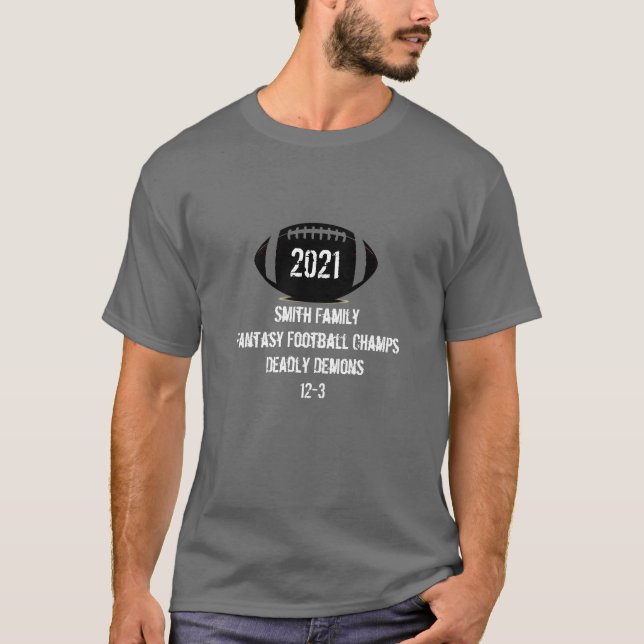 T-shirt de football Imaginaire personnalisable (Devant)
