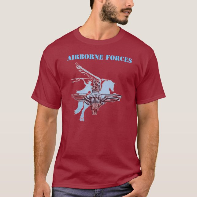 T-shirt de forces aéroportées (Devant)