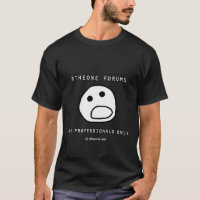 T-shirt de forum de Rtheone