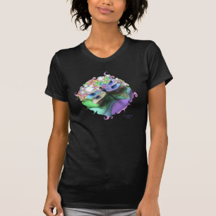 T-shirt de fractale de libellule (remous)