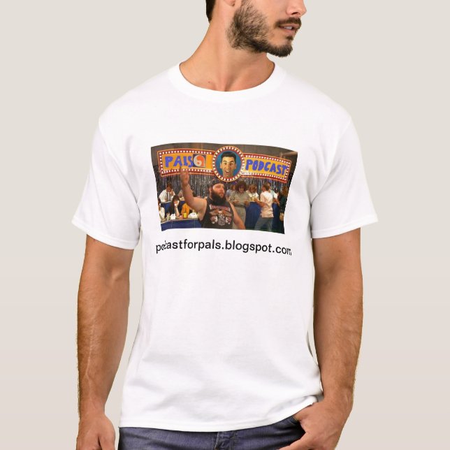 T-shirt de fréquence ultra-haute de Podcast de (Devant)